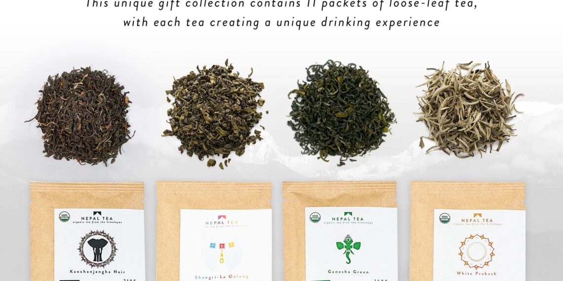Different types of tea in Nepal including black green and white tea